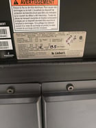 10 Ton Liebert #DS035ASC0EI844C, CRAC unit, precision cooling, 208 Volts, 3 phase - Image 3