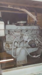 40 KW MagneTek #RNS-500, natural gas/LP generator, 120/240 Volts, 1 phase, 691 hours, AS IS - Image 7