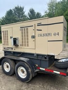 50 KW Generac #SD050, diesel generator, Daewoo engine, trailer mounted, 1 & 3 phase, 381 hours - Image 2