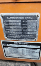 50 KW Generac #SD050, diesel generator, Daewoo engine, trailer mounted, 1 & 3 phase, 381 hours - Image 3
