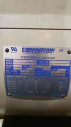 60 KW Kato light #D60FGJ4, diesel generator, John Deere 4045TF150 engine, 849 hours - Image 4