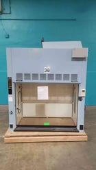 Hamilton #Safe-Aire, 5' chemical fume hood, 60" benchtop, w/airflow monitor - Image 1