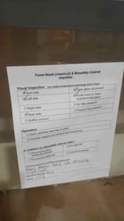Hamilton #Safe-Aire, 5' chemical fume hood, 60" benchtop, w/airflow monitor - Image 4