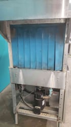 Hobart #C44A, commercial conveyor dishwasher, 202 racks/hr, high temp, 480 V., 3 phase - Image 8
