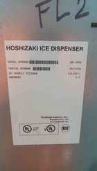 Hoshizaki #KML-600MWH, crescent cube ice machine, w/DM-180A ice & water dispenser (2 available) - Image 5