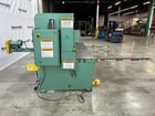 1/4" x 10' Piranha #M1/4-10, hydraulic shear, 39" front operated back gauge, 10 hold downs, (2) front arm - Image 8