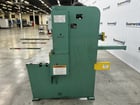 1/4" x 10' Piranha #M1/4-10, hydraulic shear, 39" front operated back gauge, 10 hold downs, (2) front arm - Image 10