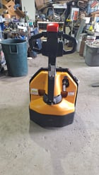Big Joe #D-40, electric pallet jack, 38 hours, new batteries - Image 10