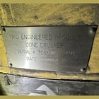 51.25" Cone Crusher, 320-425 TPH @ 2.01", 9.49" open side feed, 250 HP, 575 Volts, 3PH, 2009 - Image 8