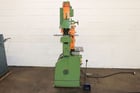 5" x 5" x 3/8" Peddinghaus #Peddiworker-1, hydraulic ironworker, 100 ton, 10" throat, 1-5/8" stroke, 16" flat - Image 1