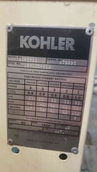 33 KW Kohler #33RZ262, natural gas/propane generator set, 120/240 Volts, 1420.7 hours, AS IS - Image 2