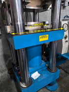 500 Ton, Hyseco, 4-Post Compression / Embossing Hydraulic Press, 6" stroke - Image 9