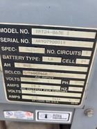 Industrial Battery & Charger #XPT24-865E, 48 volt forklift battery c, 865 AH, 156 Amp Output, 480 Volt, 3 - Image 4
