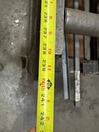 18" x 22" Marvel #8-Mark-II, vertical tilt frame band saw, roller conveyor in & out, coolant pump - Image 5