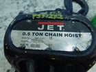 Jet Manual Hand Chain Hoist, 1/2 Ton, 15' Chain Lift, SMH-0.5T-15 - Image 4