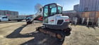 Bobcat #E85, enclosed cab, track mounted, hydraulic excavator, auxiliary plumbing, 2016 - Image 4