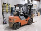 6000 lb. Toyota #7FGU30, forklift, LPG, 187" lift, 57 HP, Toyota 4Y-ECS 4-cyl engine, power-shift trans, 2007 - Image 2