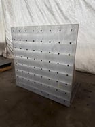 48" x 48" x 36" drilled & tapped angle plate - Image 1