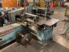 18" x 2.625" Ruesch, ring type slitting line, 6000 lb., 32" mandrel face, 4-leaf hydraulic expansion - Image 1