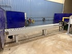 StraPak #SQ-800, Automatic Arch Strapping Machine, 15" x 18' Cameron belt driven roller infeed conveyor, PLC - Image 4