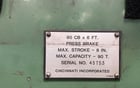 90 Ton, Cincinnati #90-CB-X-6-FT, hydraulic press brake, 8" stroke, Dyna Bend control, light curtains - Image 4