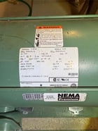 10 HP 1765 RPM Emerson C635, AC Motor, 3PH, 230/460 Volts - Image 2