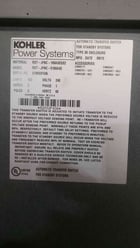 100 Amp. Kohler #RXT-JFNC-0100ASE, Automatic Transfer Switch, 1PH, 2-Pole, 240 Volts - Image 3
