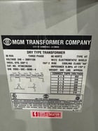 30 KVA 240 Primary, 208Y/120 Secondary MGM, dry type transformer - Image 4