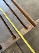 4.5'-42" Carlton, radial arm drill, Kicker base - Image 6