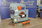 6" x 6" x 1/2" Scotchman #12012-24M, ironworker, 120 ton, 12" throat, 5 HP, electric foot pedal, angle shear - Image 1