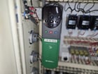 1" American Kuhne #AK-100-PM, air cooled pedestal extruder, 5 HP, 24:1 L/D, 3 barrel zones, 145 RPM, 460 V. - Image 10