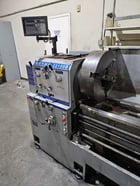 22"/31" x 100" Sharp #22100B, gap bed engine lathe, 16" BTC 3-jaw chuck, 4.5" bore, D1-11 Camlock - Image 3