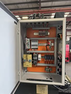 Jay-Shree #KHVR-830, 3/8" x 10' guillotine shear with NC controlled back gauge, 17 hold downs, 2026 - Image 6