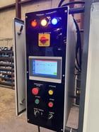 Jay-Shree #KHVR-430, 1/4" x 10' guillotine shear with NC controlled back gauge, 17 hold downs, 2026 - Image 3