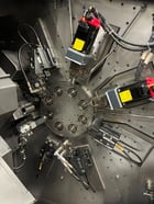 Tornos #Multi-Swiss-8X26, CNC multi spindle Swiss type screw machine, Fanuc 30iB, 2017 - Image 2