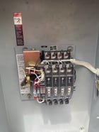 200 Amp. Asco #Series-300, transfer switch, 120/240 Volts, 3-phase, S/N 391057, NEMA 1 - Image 3