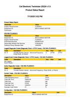 950 HP Caterpillar #C32, diesel power unit, 8557 hours, 1800 RPM, Tier 2, sound attenuated enclosure 0, 2008 - Image 7