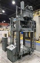 56 Ton, Reis #TUS125-OK-50, hydraulic spotting & tryout press, 5" stroke, 10 HP, 1991 - Image 3