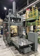 56 Ton, Reis #TUS125-OK-50, hydraulic spotting & tryout press, 5" stroke, 10 HP, 1991 - Image 4