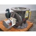 12" Rotolok #RVCSSS2BYOSA, 304 Stainless Steel round body rotary airlock valve, 8-vane, 1 HP, 208-230/460 V. - Image 2
