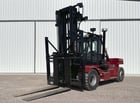 35000 lb. Taylor #TXH350L, forklift, 180" lift, 96" forks, Cummins QSB 6.7 diesel engine, pneumatic tires - Image 1