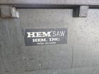 40" x 40" Hem, dual post horizontal band saw - Image 7