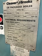 200 HP, 150 PSI, Cleaver Brooks #CB700-200, Packaged Steam Boiler - Image 2
