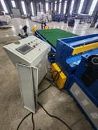 60" x 16" Ga. Slitting, Beading & Cut to Length Line, 11,000 lb., 5 slitting knives, V-bead, 11-roll leveler - Image 3