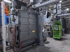 6 cu.ft. Cardinal #600, tumble blast finishing machine, 600 lb. batch capacity, 17.5 HP blast wheel, 460 V. - Image 7