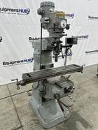 Bridgeport #Series-I, vertical milling machine, 9" x42" table, 1.5 HP, vari-speed, one shot lube - Image 3