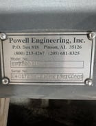 Powell, 60" shaftless floor pick-up unwind back stand, 72" diameter, 3" - 16" chucks - Image 3