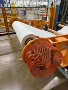 Shanks, 84" two drum slitter rewinder with shaftless floor pick-up unwind stand - Image 4