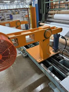 Shanks, 84" two drum slitter rewinder with shaftless floor pick-up unwind stand - Image 5