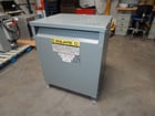 112.5 KVA 480 Primary, 208Y/120 Secondary, Square D 112T132H, dry type transformer, 3 Phase - Image 1